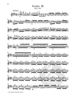 Partita III von Johann Sebastian Bach 