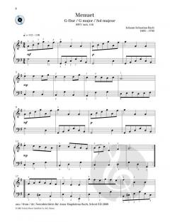 Minuet G major von Johann Sebastian Bach 