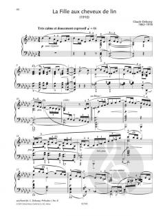 La Fille aux cheveux de lin von Claude Debussy 