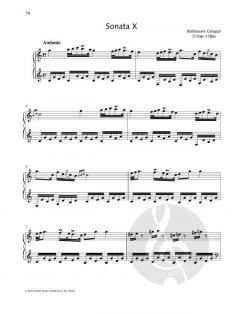 Sonata X C major von Baldassare Galuppi 