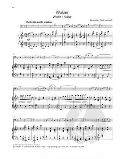 Waltz von Alexander Gretchaninoff 