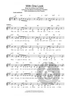 With One Look von Andrew Lloyd Webber 