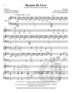 Because He Lives von Gloria Gaither 