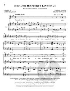 How Deep the Father's Love for Us von Larry Shackley 