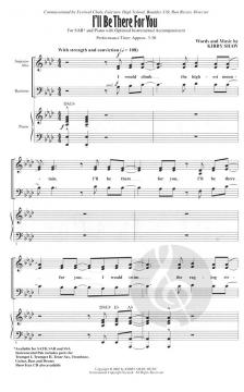 I'll Be There For You (Kirby Shaw) 