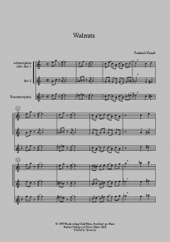 Walnuts Jazzduette Band 2 von Frederik Feindt 