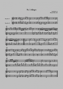 12 Duette von Wolfgang Amadeus Mozart 