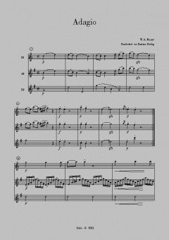 Divertimento Nr. 1 von Wolfgang Amadeus Mozart 