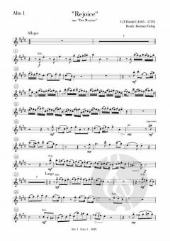 Rejoice aus Der Messias von Georg Friedrich Händel 