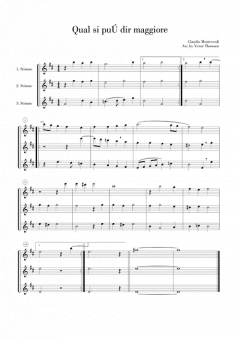 10 Trios von Claudio Monteverdi 