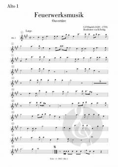 Feuerwerksmusik von Georg Friedrich Händel 