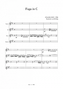 Fuga in C von Johann Pachelbel 