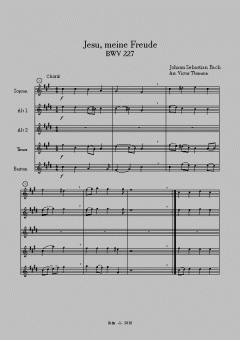 Jesus, meine Freude von Johann Sebastian Bach (Download) 