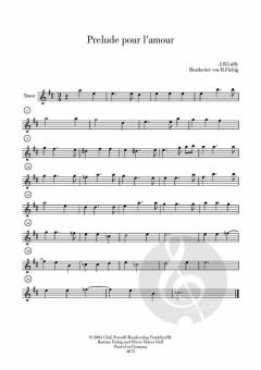 Prelude pour l'amour von Jean Baptiste Lully 