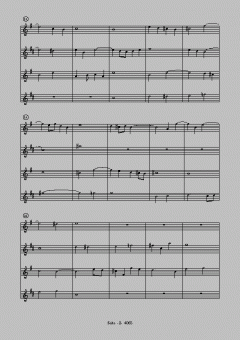 Ricercar in A-Moll von Johann Pachelbel 