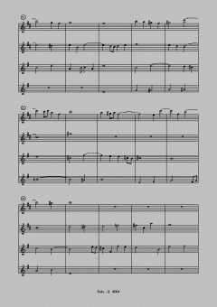 Ricercar in A-moll von Johann Pachelbel 