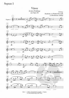 Zwei Elegische Melodien von Edvard Grieg 