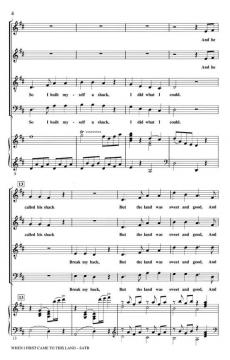 When I First Came To This Land 