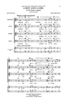 A Boy And A Girl (Eric Whitacre) 
