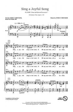 Sing A Joyful Song (Emily Crocker) 
