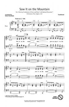 Sow It On The Mountain 4-Part 