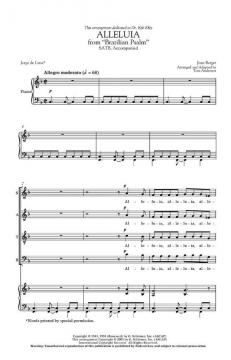 Alleluia From Brazilian Psalm (Jean Berger) 