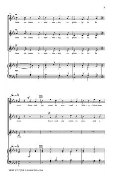 Here We Come A-Caroling 