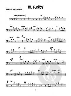15 Easy Jazz, Blues & Funk Etudes von Bob Mintzer für Instrumente im Bassschlüssel im Alle Noten Shop kaufen
