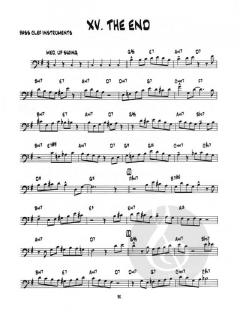 15 Easy Jazz, Blues & Funk Etudes von Bob Mintzer für Instrumente im Bassschlüssel im Alle Noten Shop kaufen