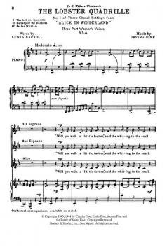 Lobster Quadrille (Irving Fine) 