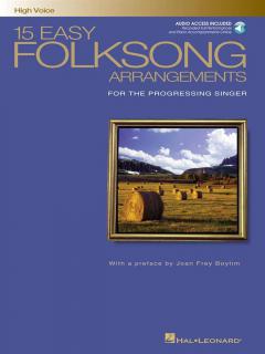 15 Easy Folksong Arrangements High Voice 