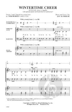 Wintertime Cheer (Jay Althouse) 