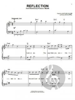 Reflection von Christina Aguilera 