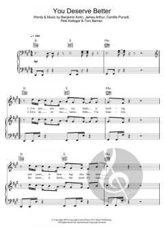 You Deserve Better von James Arthur 