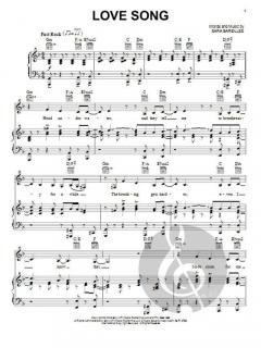 Love Song von Sara Bareilles 
