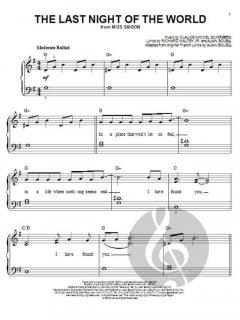 The Last Night Of The World von Alain Boublil 