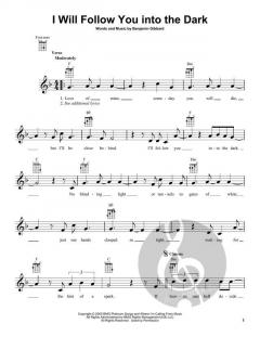 I Will Follow You Into The Dark von Death Cab For Cutie 