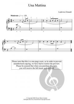 Una Mattina von Ludovico Einaudi 