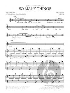 So Many Things von Muhly 
