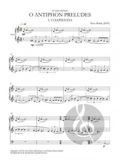 O Antiphon Preludes von Muhly 