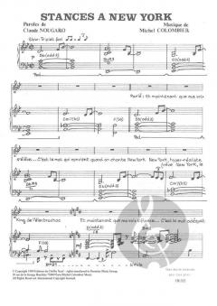 Stances A New York von Claude Nougaro 