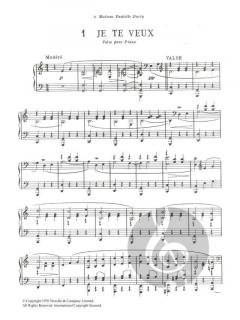 Je Te Veux von Erik Satie 