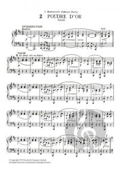 Poudre d'Or von Erik Satie 