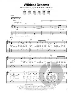 Wildest Dreams von T. Swift 