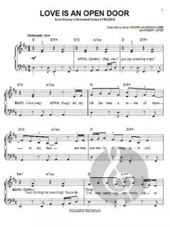 Love Is An Open Door von Robert Lopez 