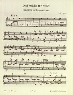 Stücke von Kurt Schwaen 