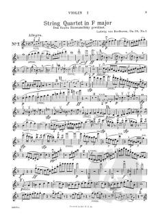 String Quartets von Ludwig van Beethoven 