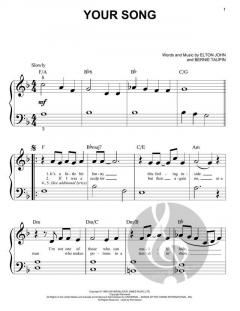 Your Song von Elton John 