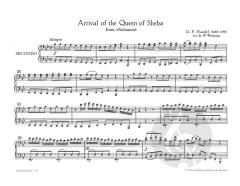 Ankunft der Königin von Saba B-Dur von Georg Friedrich Händel 