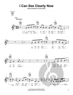 I Can See Clearly Now von Johnny Nash 